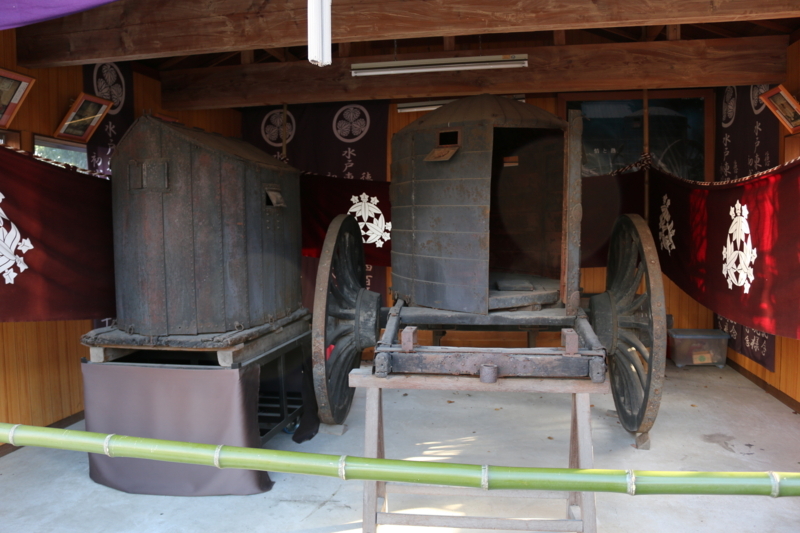 徳川斉昭が考案し、製造させた近代式戦車（安神車）