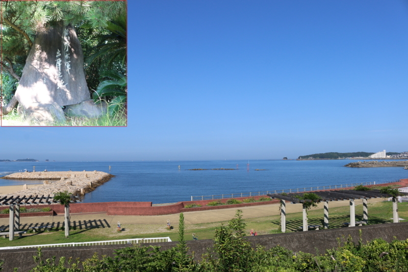 平氏追討使の熊野別当湛増（弁慶の父）が熊野水軍を率いて出陣した浜