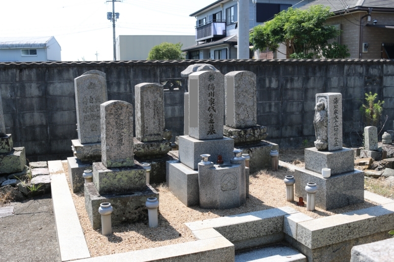 紀州武田氏流湯川氏の墓（光恩寺）