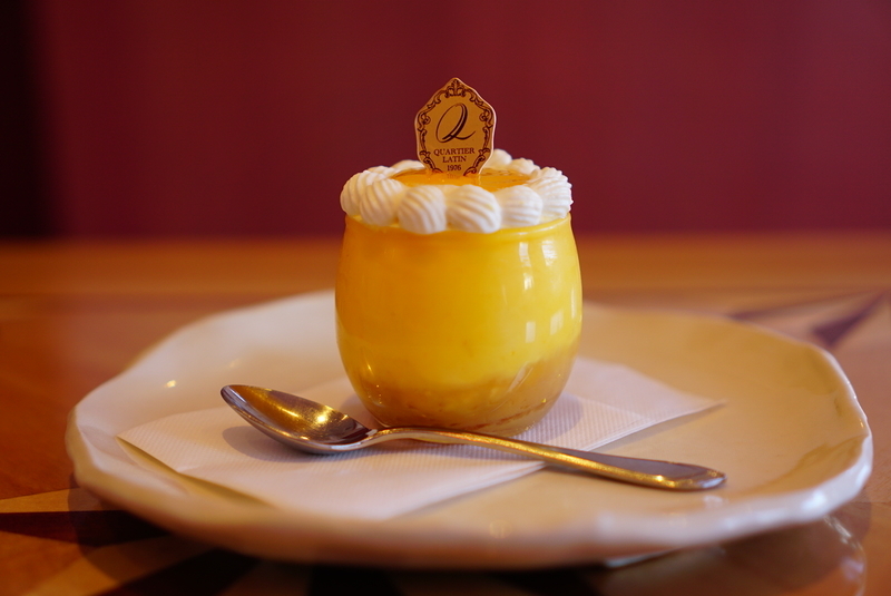 カルチェラタンのこだわりスイーツのクープドオランジュ