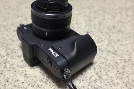 NIKON1 V1専用カスタムグリップ ＆ X100メニューボタンソリューション