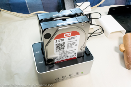 4TB HDD 換装します。Soundgenic HDL-RA2HF