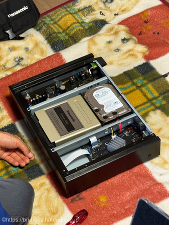 続・DMR-ZR1の不具合② 〜光学ディスクドライブを交換 - memento