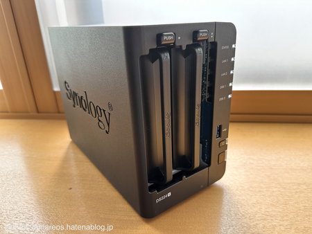 NAS構築 ①：Synology DS224+ ＆ HAT3300-4T（2台）の導入 - memento