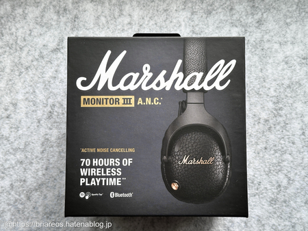 Marshall Monitor III A.N.C ワイヤレスヘッドホンの導入 - memento