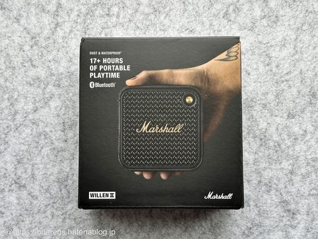 5台目のMarshall：Marshall Willen II Bluetoothスピーカー - memento