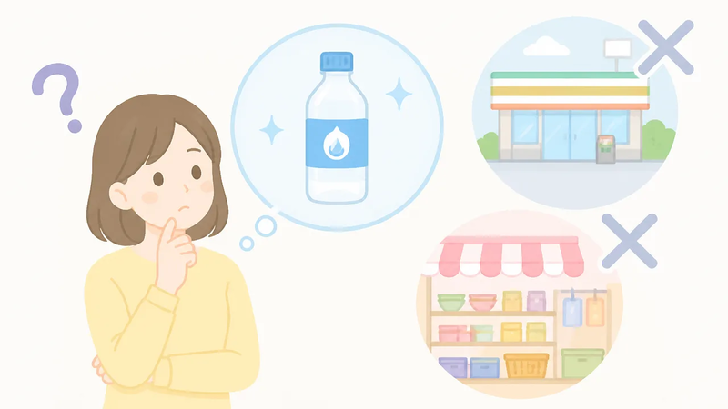 精製水はどこで買える？ドラッグストアなどの売り場を紹介