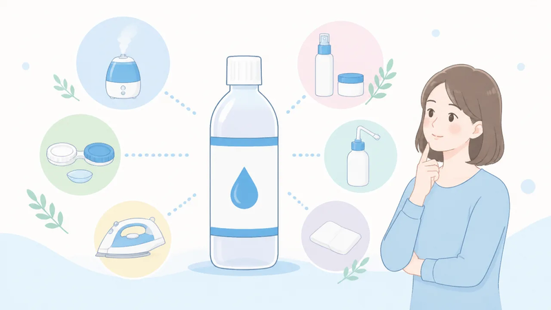 精製水はどこで買える？ドラッグストアなどの売り場を紹介