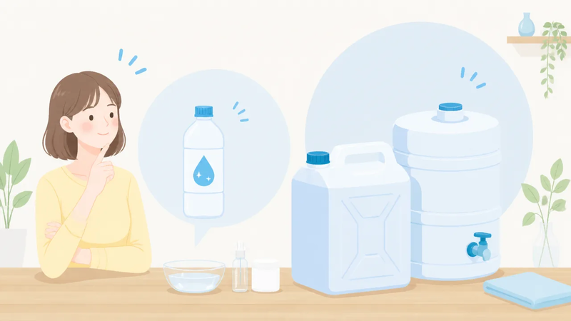 精製水はどこで買える？ドラッグストアなどの売り場を紹介