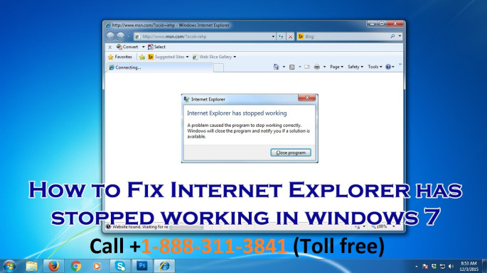 Problems With Explorer How to Fix Problems with Windows Internet Explorer? - Browser Technical ...