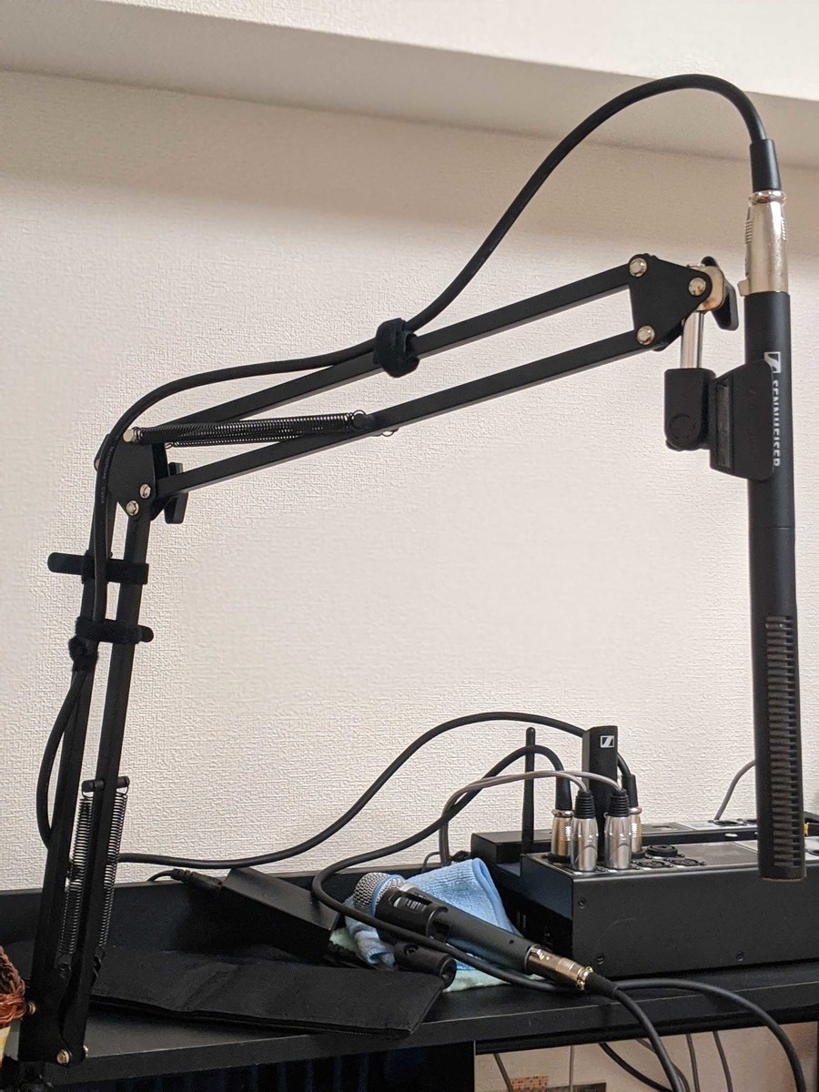 赤ちゃんが泣いていても快適にテレカンできるマイクセッティング 音味