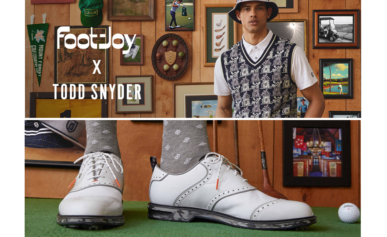 ヴィンテージを現代風にアップデート FootJoy × Todd Snyderがコラボ