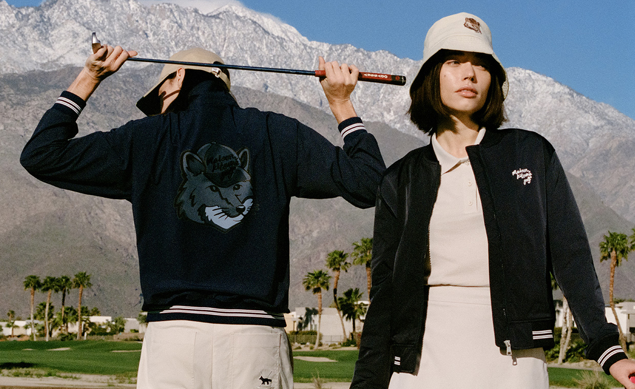 パリ発「Maison Kitsuné」からゴルフラインが登場 - BRUDER