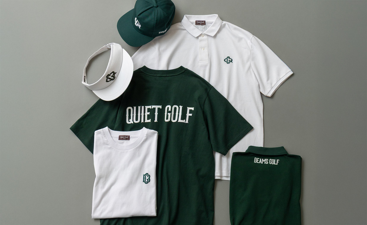 BEAMS GOLFが「Quiet Golf」との別注ウェアを発売 - BRUDER