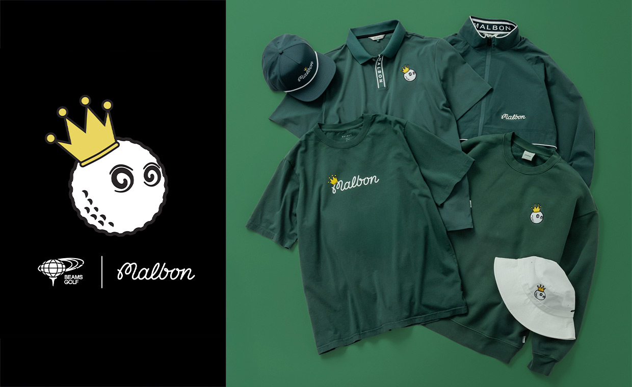 MALBON GOLFとBEAMS GOLFが再タッグ『Crown Collection』を発売 - BRUDER