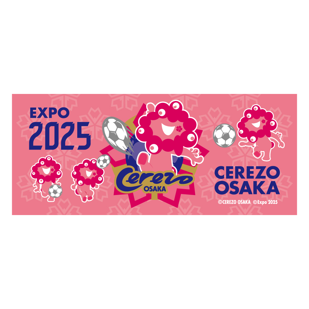 ミャクミャクグッズ】J1・セレッソ大阪とのコラボアイテム発売