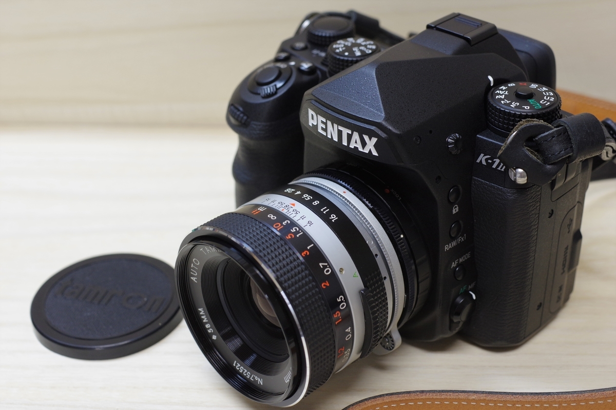 Nikon用タムロン 28mm F2.5(02B)☆オールドレンズ