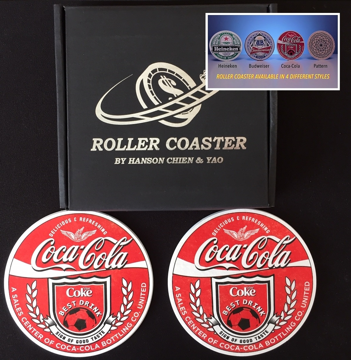 ローラーコースター ※コイン貫通現象 - Ｂ級手品師（マジック編）