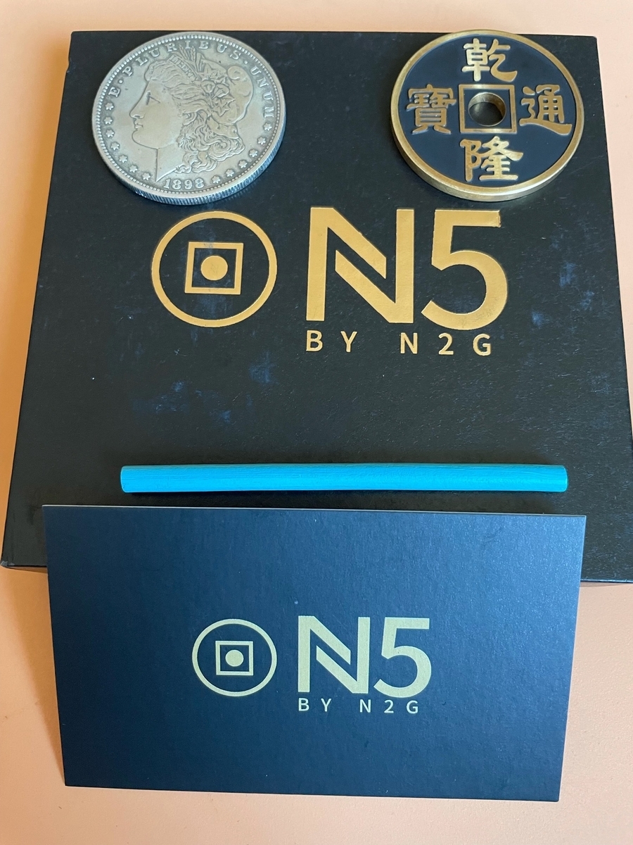 N5コインセット - B級手品師（マジック編）