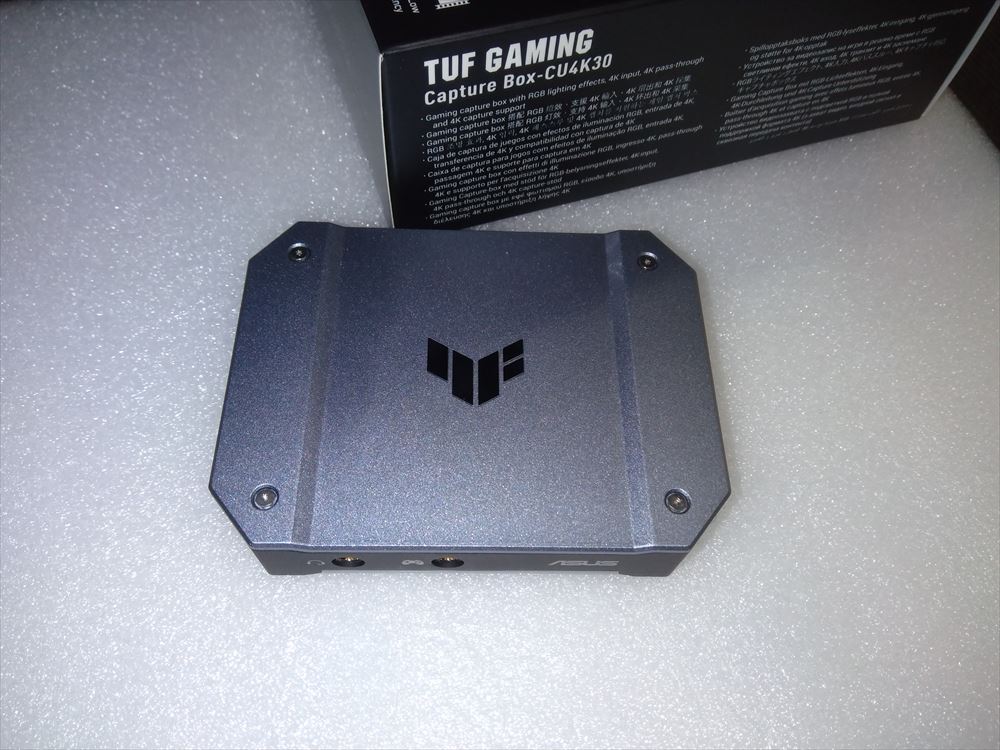 ASUS TUF GAMING CAPTURE BOX CU4K30 ゲーム Amazon | ASUS TUF GAMING CAPTURE BOX CU4K30 ゲームキャプチャー