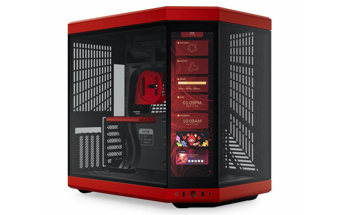 4K液晶タッチパネルを搭載したPCケースが発売 - BTO365