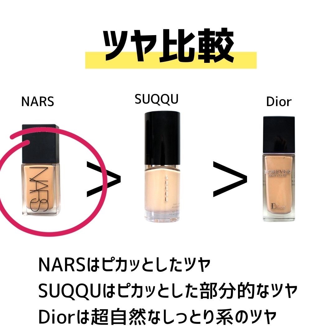 デパコスリキッドファンデ　比較