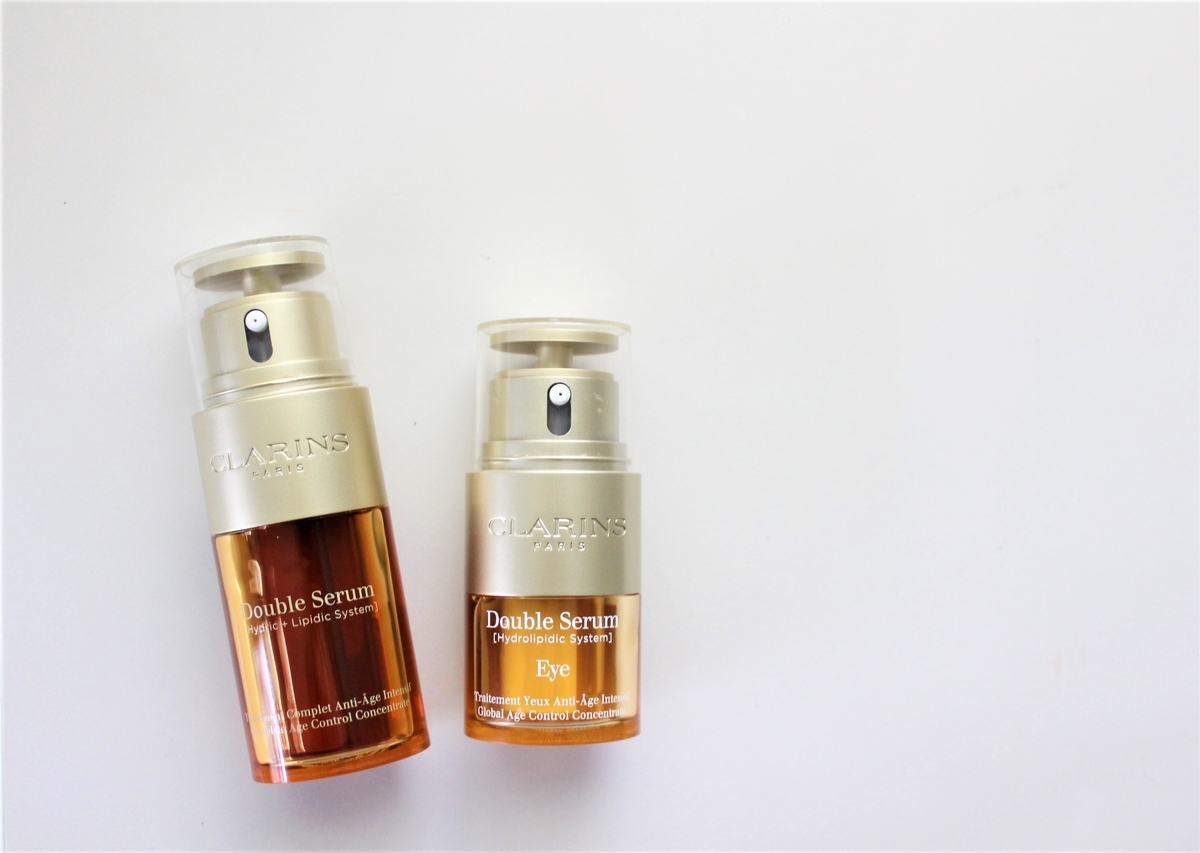 クラランス ダブルセーラムEXとダブルセーラムアイ