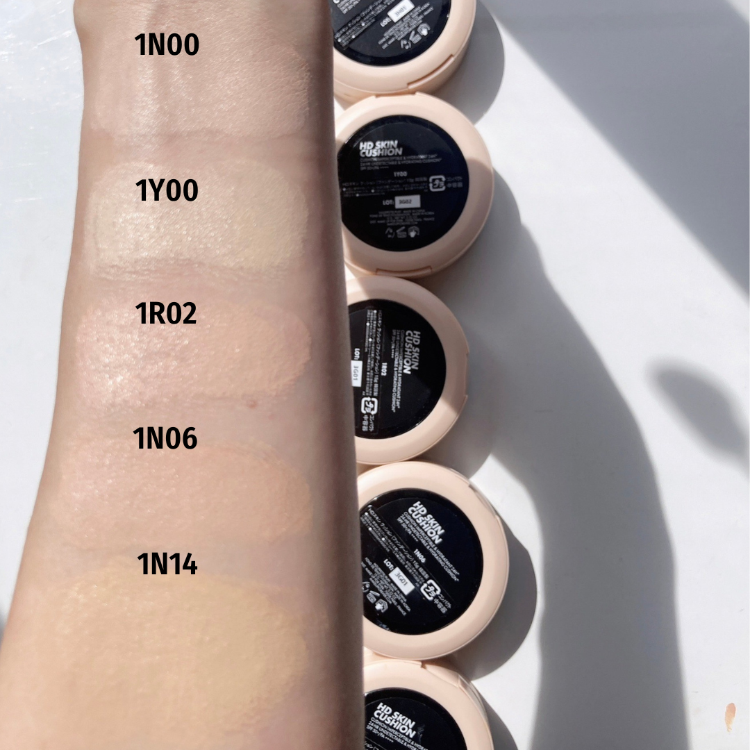 ハイカバーでテカりにくい！ HDスキンクッションファンデーションを