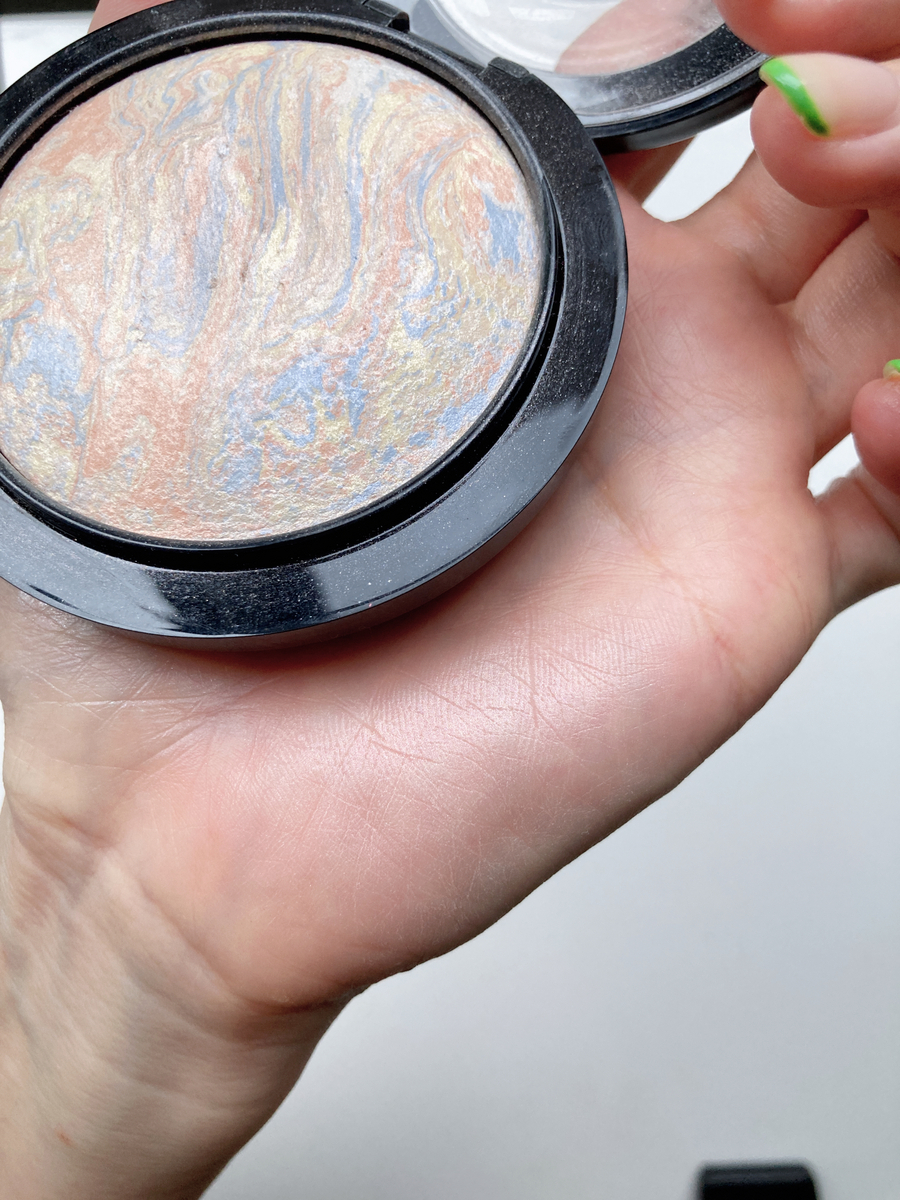 【美品・匿名配送】MAC ライトスカペード ハイライトブラシ #159S 159S デュオ ファイバー ブラッシュ ブラシ | マック MAC