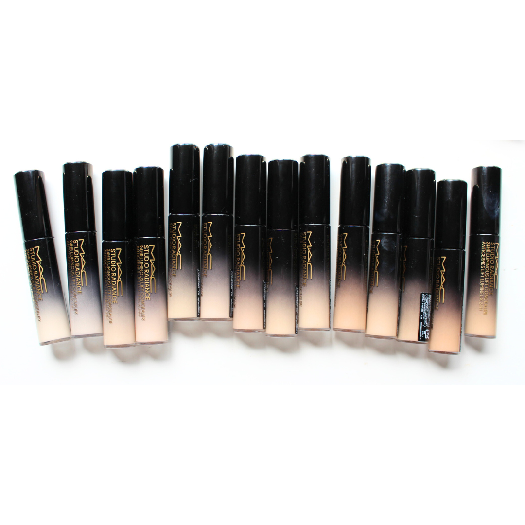 MAC 新作コンシーラー　全色　色比較