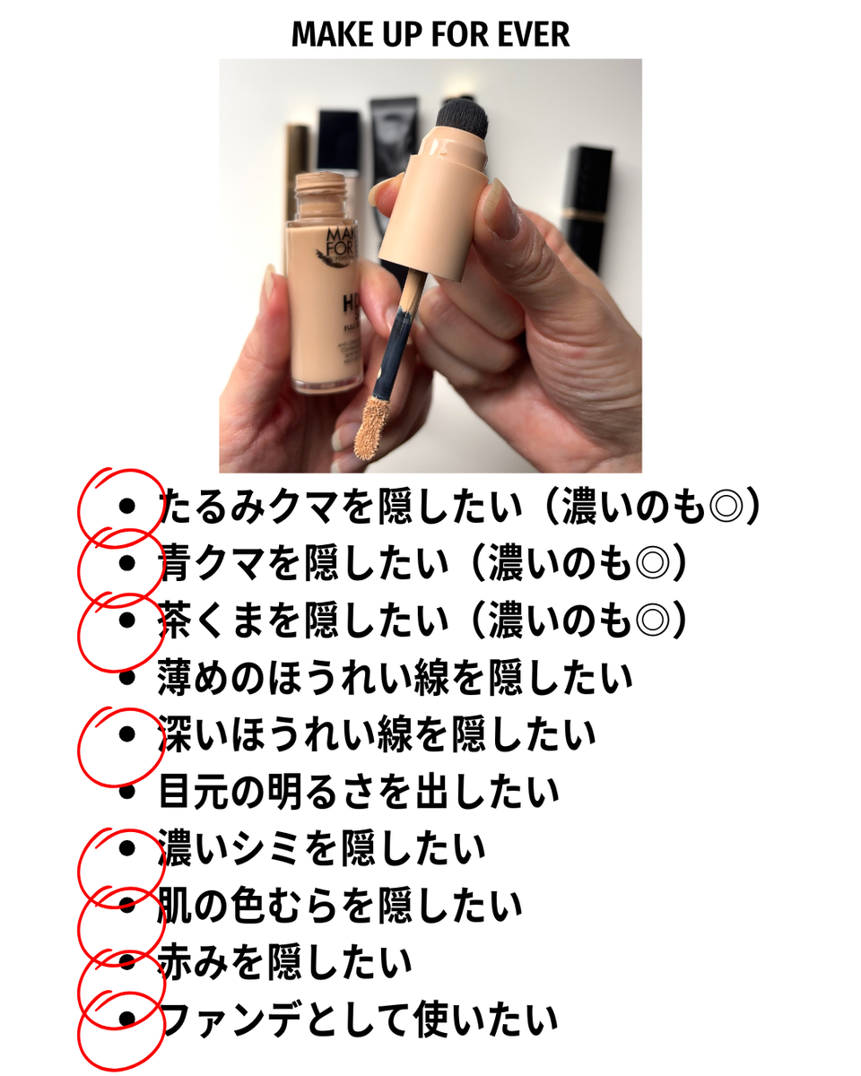 メイクアップフォーエバー　コンシーラー