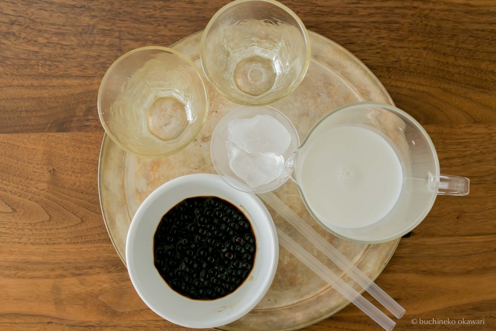 黒糖 タピオカ レシピ