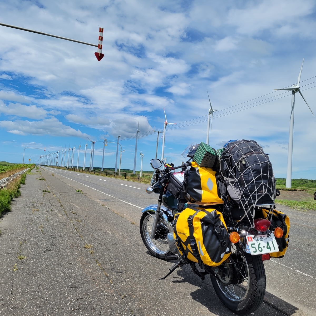 オトンルイ風力発電所とエストレヤ