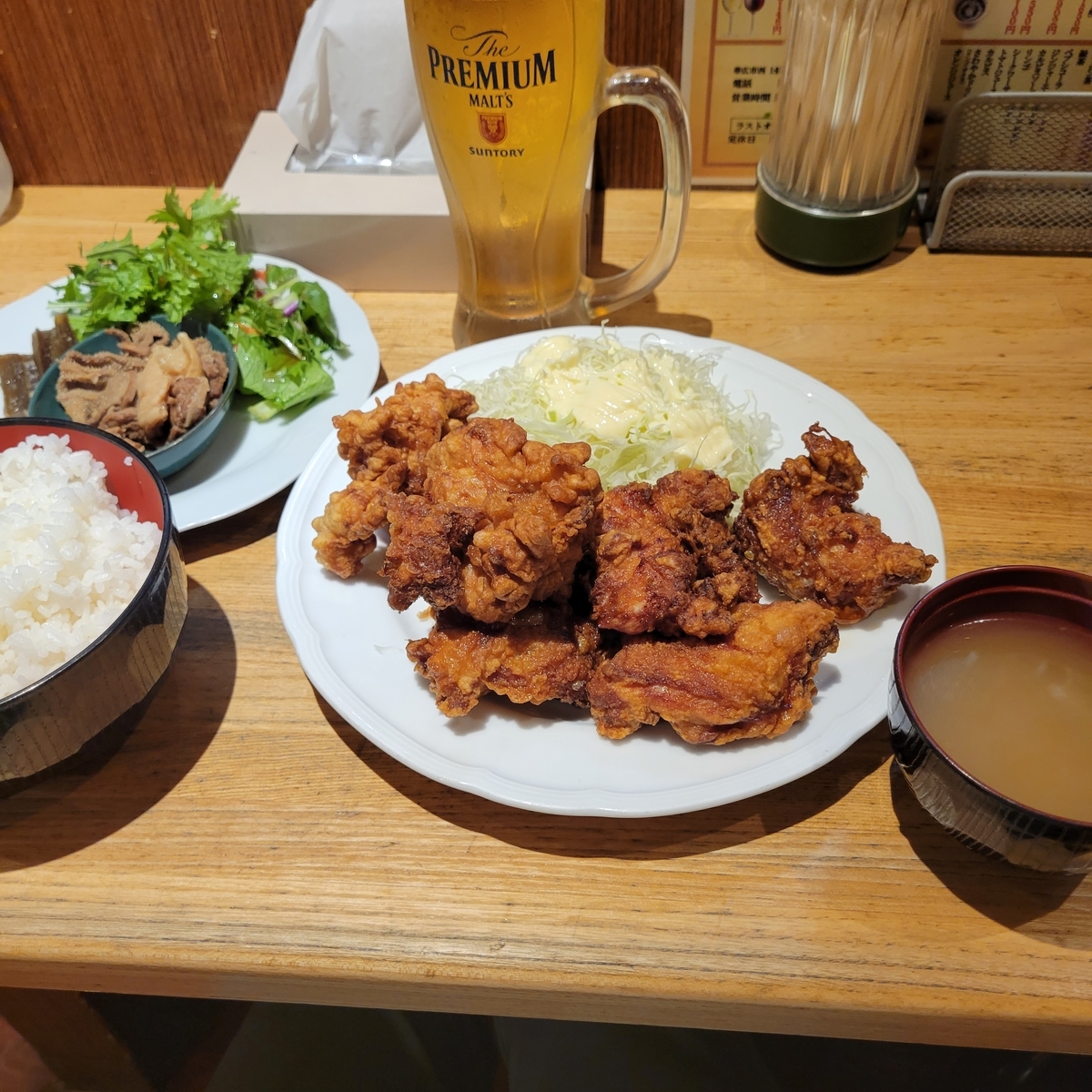 ザンギ定食