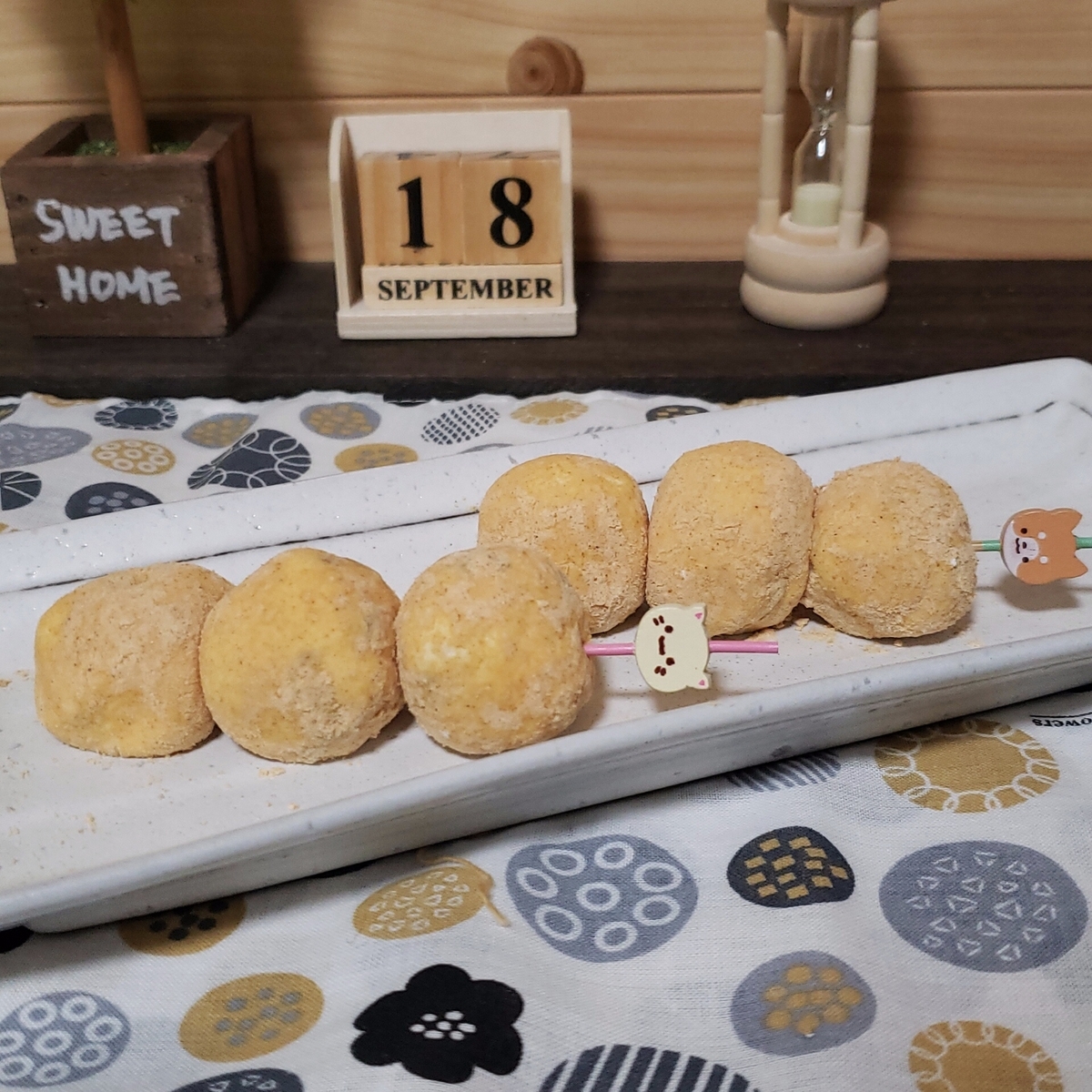クリームチーズボールの試作 低糖質なお菓子たち