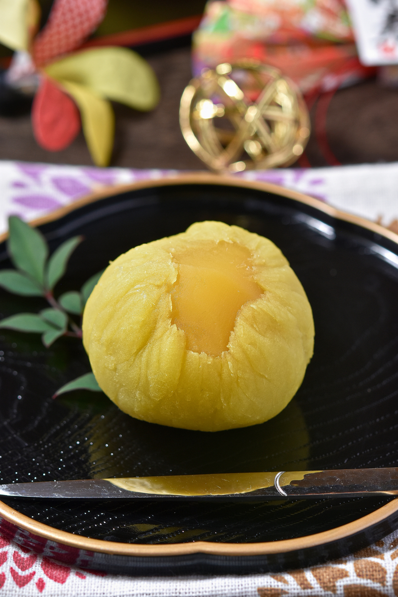 チーズ入り栗きんとんの完成写真