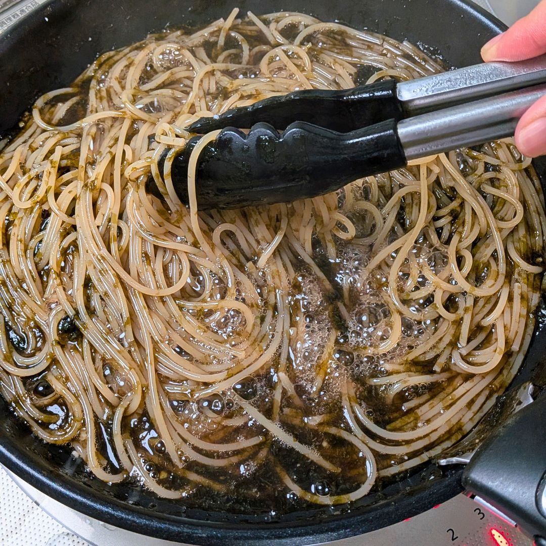 水分を飛ばす工程