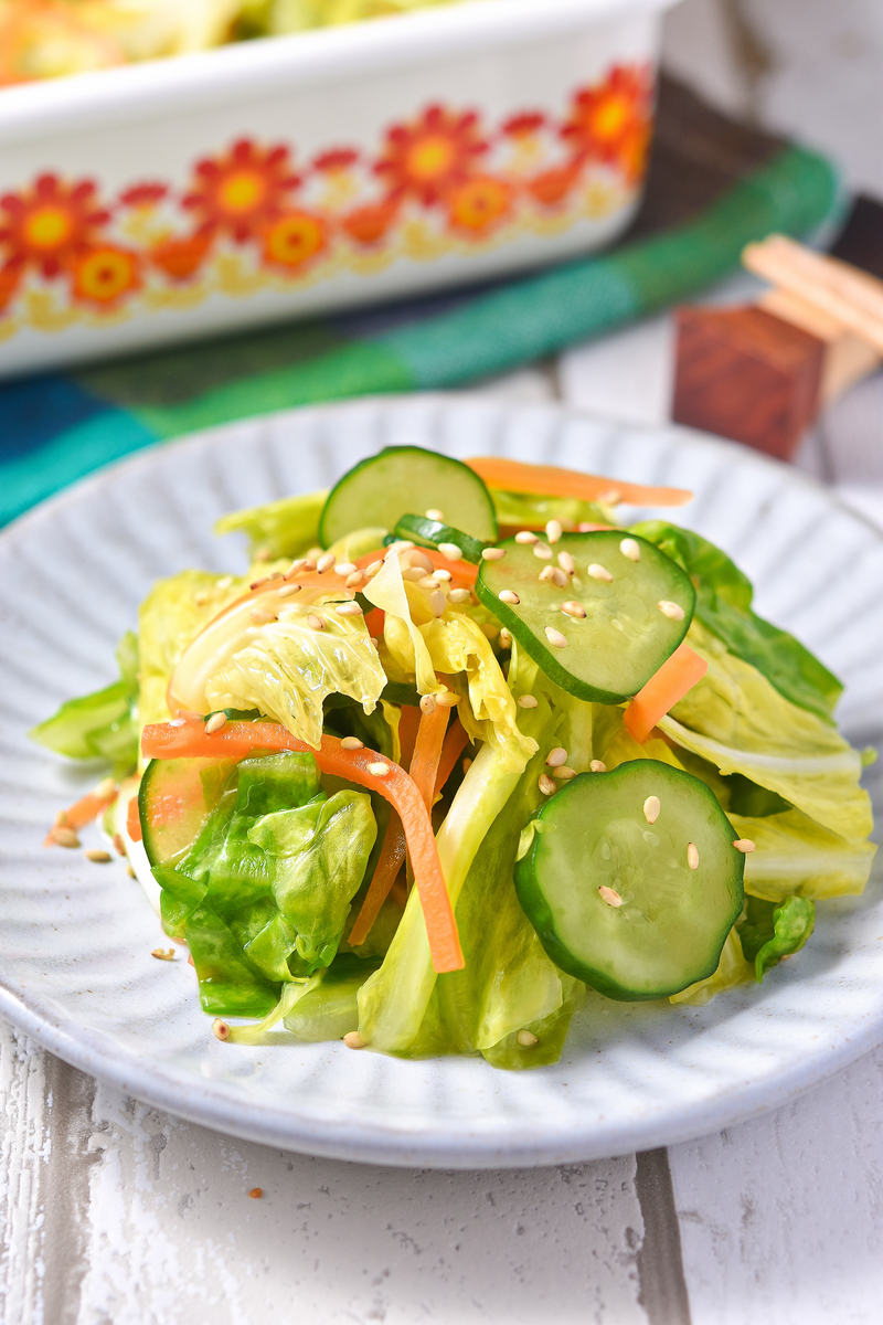 【春キャベツの白だし浅漬け】彩り豊かな野菜が食卓を彩る簡単レシピの完成写真