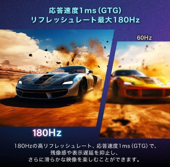 徹底レビュー】MAXZEN MGM25IC03 ゲーミングモニター 24.5インチ