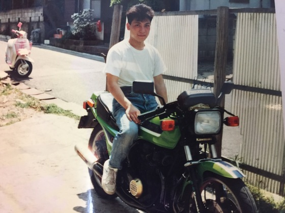 自民党総裁選・高市早苗さんがライダーだった!?】Z400GPに跨がる高市