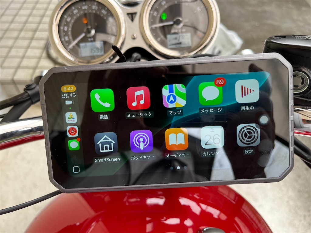Spedal CL872】バイク用「スマートモニター」決め手はアルミ製