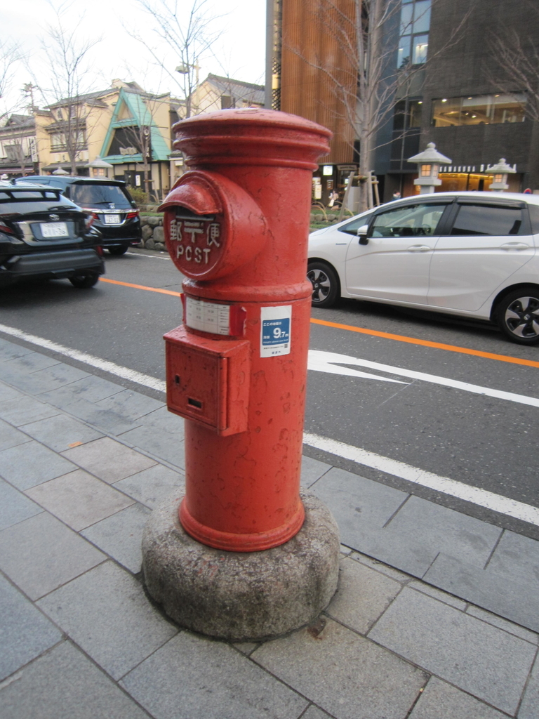 昔の郵便ポスト 日々是好日 鎌倉