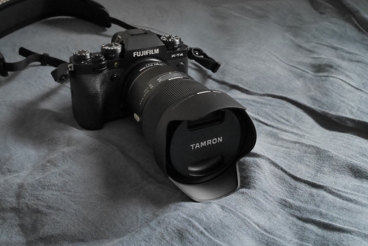 X-T4用に追加購入したレンズ！Tamron35mmF1.4
