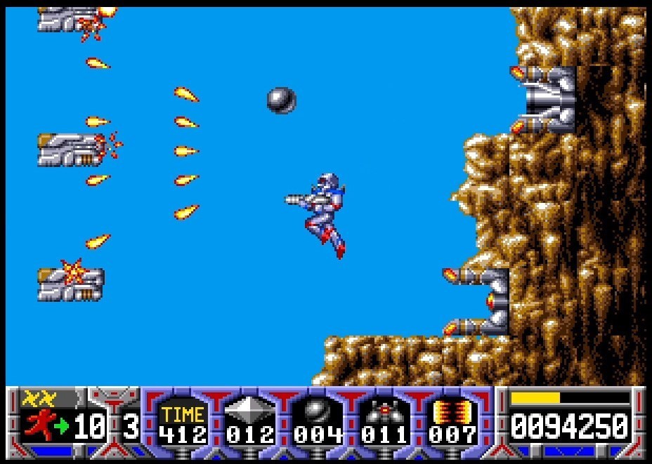Turrican（Amiga版／Turrican Flashback収録） - bunaguchi's blog