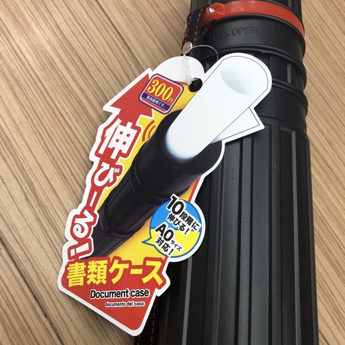 ダイソーの伸びる書類ケース ブンボーグfc