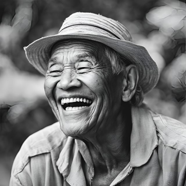 若々しい老人