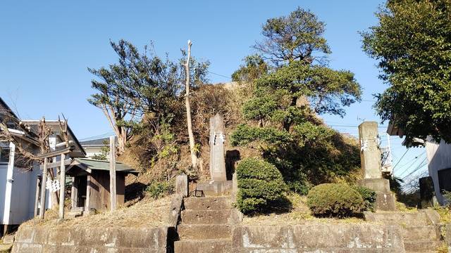 西谷冨士 富士塚