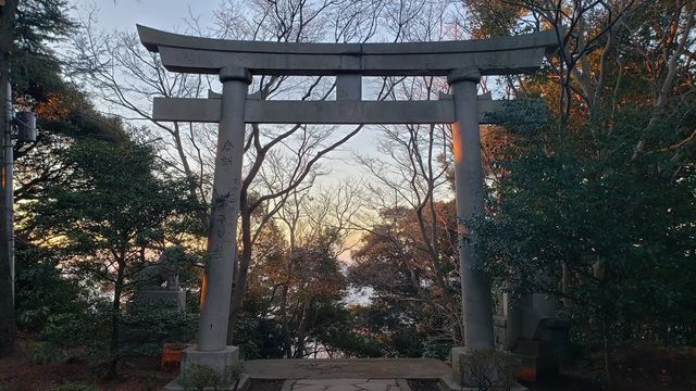 吾妻神社の鳥居