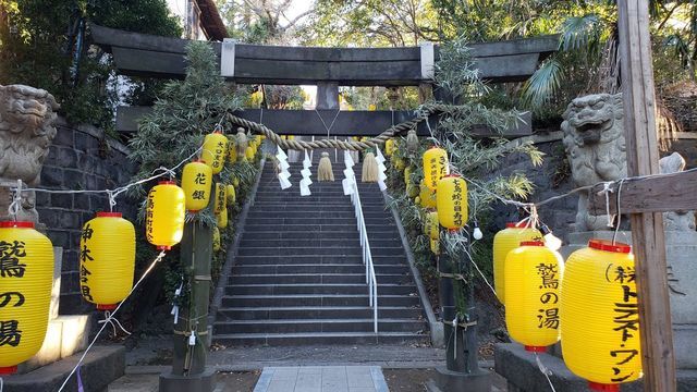 一之宮社の第二の鳥居