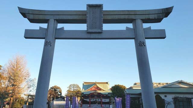 潮田神社の鳥居